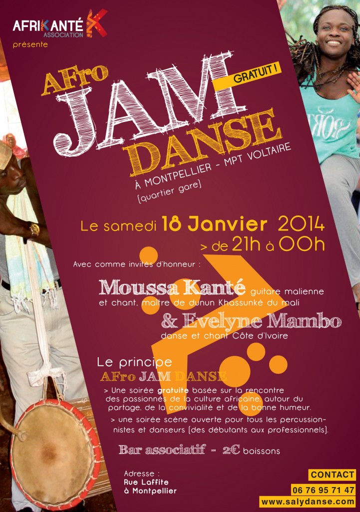 flyer afro jam 2